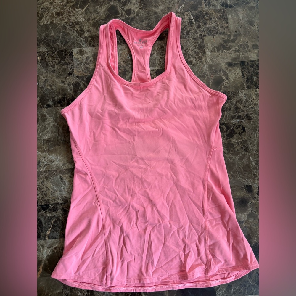 Athleta Bright Pink Tank Top